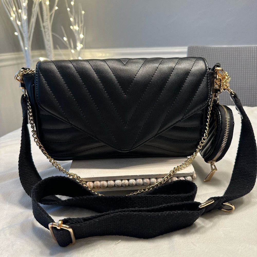 Black Hand/Crossbody Bag  